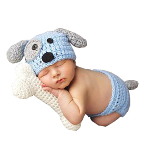 Suéter de Crochet Artesanal para Sesiones Fotográficas de Recién Nacidos - Image 10