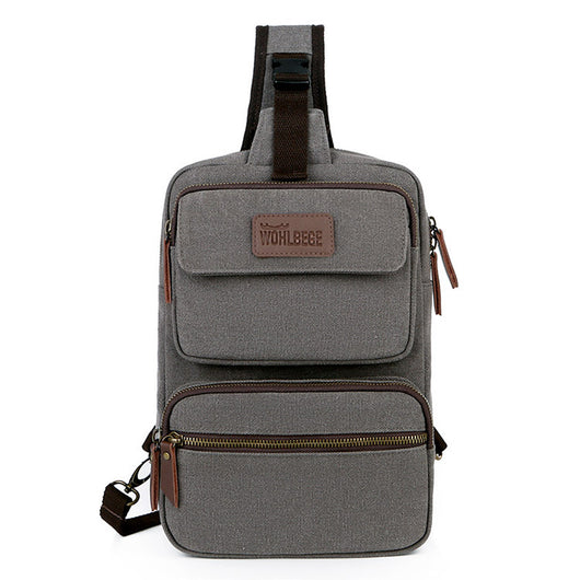 Mochila Bandolera Compacta para Hombre - Bolsa de Pecho Outdoor - Image 14