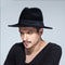 Sombrero de Fieltro Lana Hombre Estilo Británico Jazz