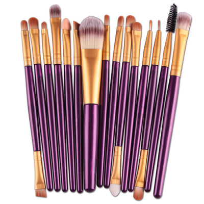 Set de 15 Brochas de Maquillaje Profesional - Image 30