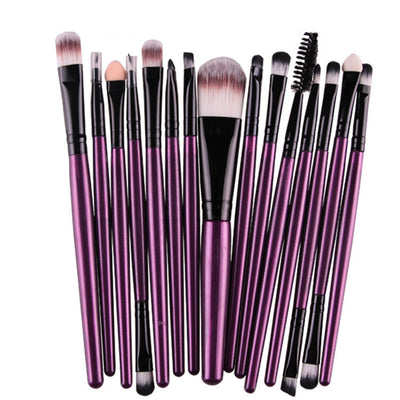 Set de 15 Brochas de Maquillaje Profesional - Image 32