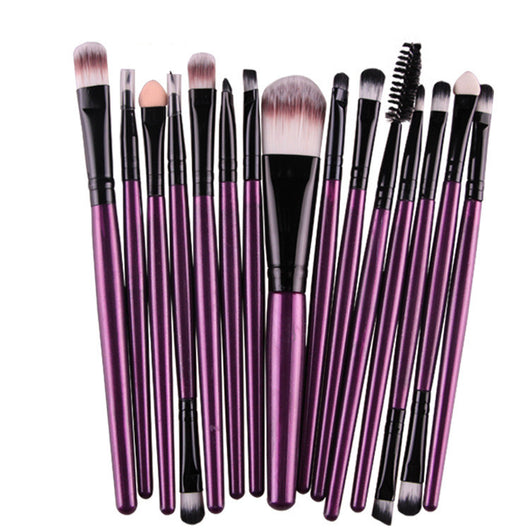 Set de 15 Brochas de Maquillaje Profesional - Image 32