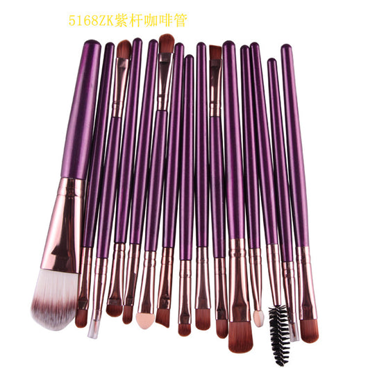 Set de 15 Brochas de Maquillaje Profesional - Image 12