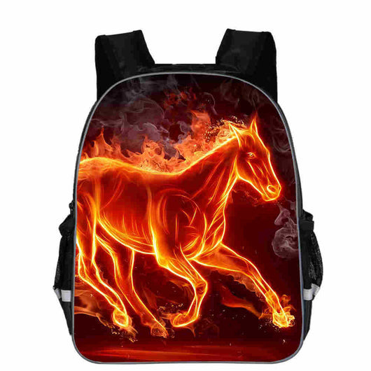 Mochila Escolar Infantil Caballo Animado - Ligera y Resistente para Primaria - Image 5