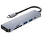 Docking Station 6 en 1 4K USB-C para Notebooks