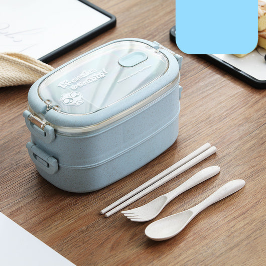 Lonchera Portátil Compartida para Estudiantes - Caja Bento Divisible para Control de Porciones - Image 25