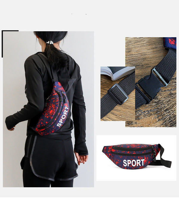 Bolsa Bandolera Diagonal para Deportes al Aire Libre Hombre y Mujer