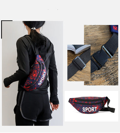 Bolsa Bandolera Diagonal para Deportes al Aire Libre Hombre y Mujer