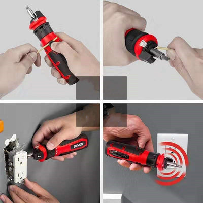 Taladro Destornillador Eléctrico Recargable con Maletín de Herramientas - Image 10