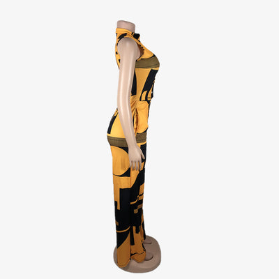 Jumpsuit Otoñal Elegante Escote V Largo - Image 2