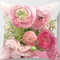 Funda de Almohada Decorativa con Estampado Floral Moderno