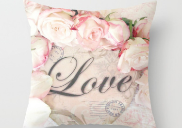 Funda de Almohada Decorativa con Estampado Floral Moderno - Image 3