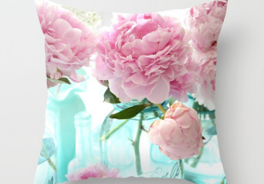 Funda de Almohada Decorativa con Estampado Floral Moderno - Image 6