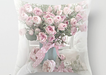 Funda de Almohada Decorativa con Estampado Floral Moderno - Image 11