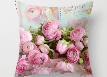 Funda de Almohada Decorativa con Estampado Floral Moderno - Image 13