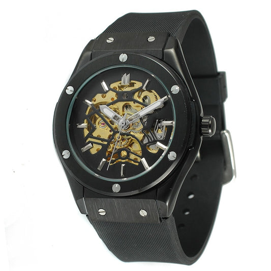 Reloj Mecánico Automático Hueco para Hombre - Diseño Casual Elegante - Image 2