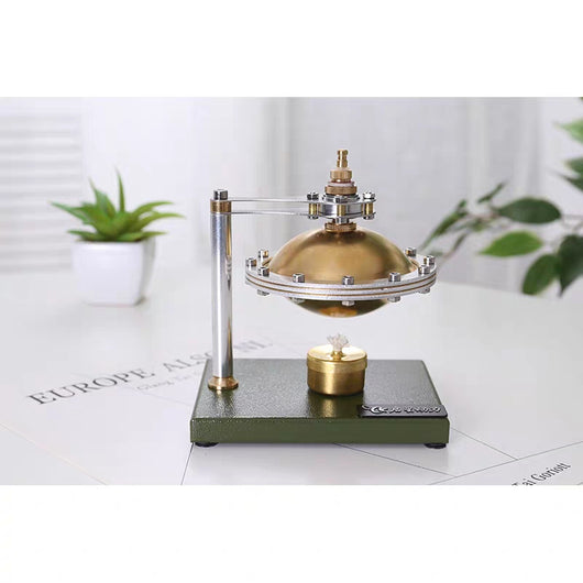 Modelo de Platillo Volador con Motor de Vapor - Construcción Metálica DIY - Image 6