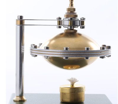 Modelo de Platillo Volador con Motor de Vapor - Construcción Metálica DIY - Image 5