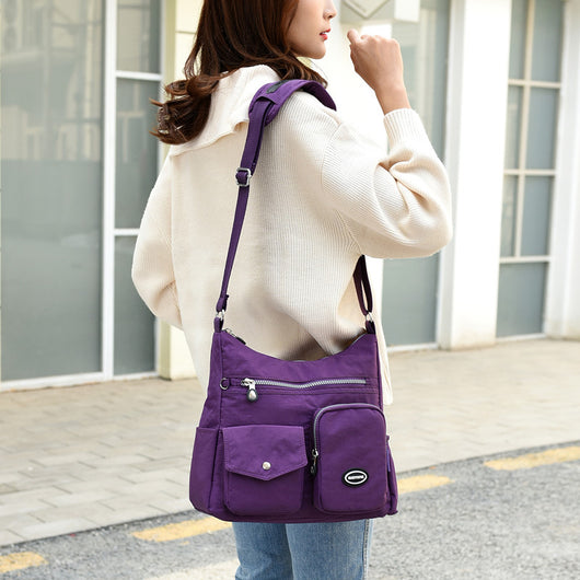 Bolsa de Hombro Diagonal Nylon para Mujer - Image 9