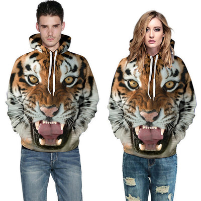 Sudadera Deportiva con Capucha Tigre 3D - Uniforme Béisbol Digital - Image 13