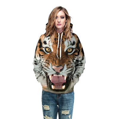 Sudadera Deportiva con Capucha Tigre 3D - Uniforme Béisbol Digital - Image 12