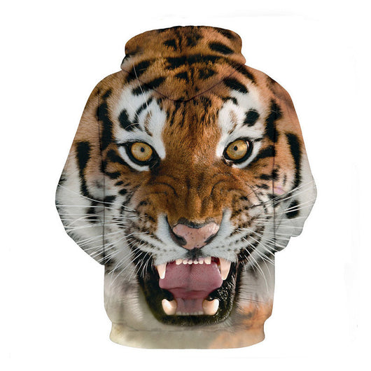 Sudadera Deportiva con Capucha Tigre 3D - Uniforme Béisbol Digital - Image 3