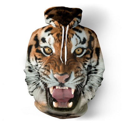 Sudadera Deportiva con Capucha Tigre 3D - Uniforme Béisbol Digital - Image 2
