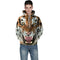 Sudadera Deportiva con Capucha Tigre 3D - Uniforme Béisbol Digital
