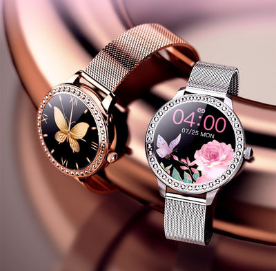 Reloj Inteligente de Monitoreo de Presión Arterial Full Circle Diamond - Image 9
