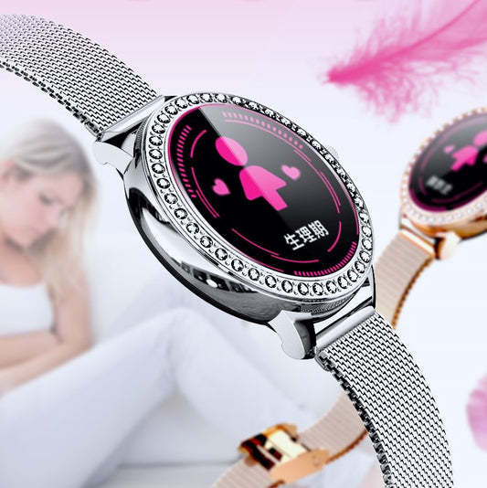 Reloj Inteligente de Monitoreo de Presión Arterial Full Circle Diamond