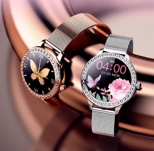 Reloj Inteligente de Monitoreo de Presión Arterial Full Circle Diamond - Image 2