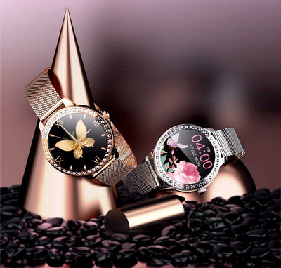 Reloj Inteligente de Monitoreo de Presión Arterial Full Circle Diamond - Image 4