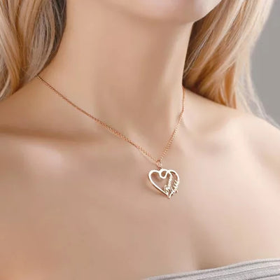 Collar Personalizado con Nombres y Doble Corazón - Image 14