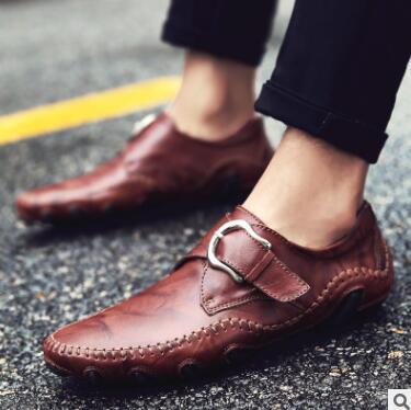 Zapatos de Cuero Pulpo para Hombre - Mocasines Artesanales Estilo Inglés - Image 3
