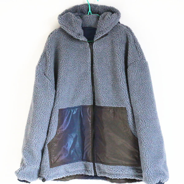 Chaqueta Reversible Reflectante para Hombre - Abrigo Cálido Multicolor