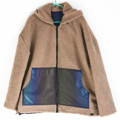 Chaqueta Reversible Reflectante para Hombre - Abrigo Cálido Multicolor