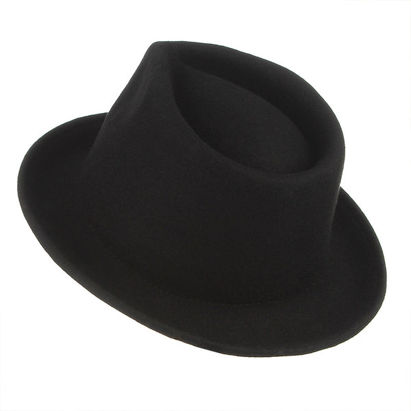 Sombrero Jazz de Lana Rizada Premium