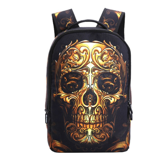 Mochila Escolar Deportiva con Diseño Calavera - Ideal para Viajes y Estudiantes - Image 6