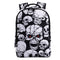 Mochila Escolar Deportiva con Diseño Calavera - Ideal para Viajes y Estudiantes