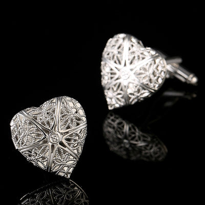 Gemelos Huecos Love para Hombre - Diseño Francés Elegante - Image 10