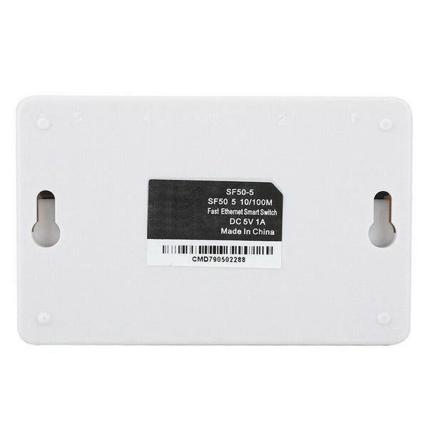 Switch Ethernet de 100 Mbps con 8 Puertos - Hub Distribuidor de Red