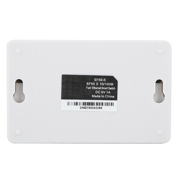 Switch Ethernet de 100 Mbps con 8 Puertos - Hub Distribuidor de Red