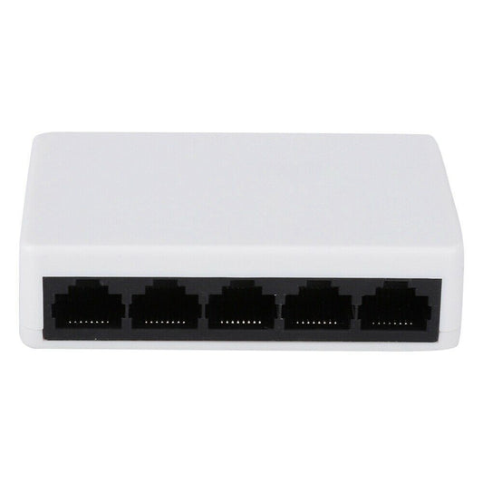 Switch Ethernet de 100 Mbps con 8 Puertos - Hub Distribuidor de Red