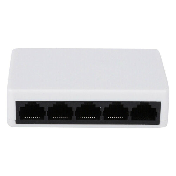 Switch Ethernet de 100 Mbps con 8 Puertos - Hub Distribuidor de Red