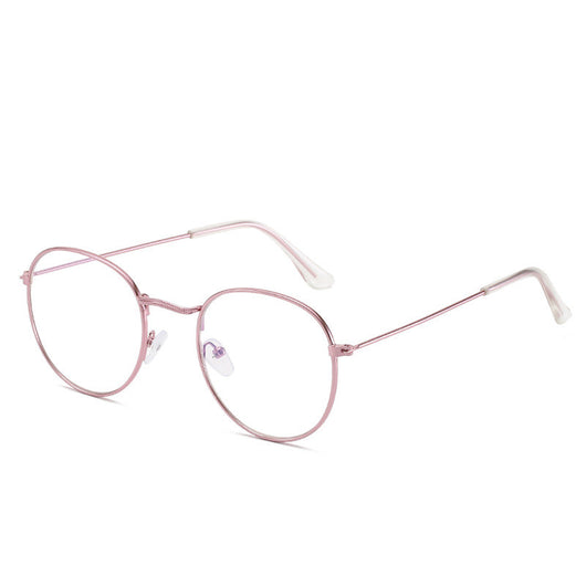 Gafas Redondas Retro de Metal con Espejo Literario Harajuku - Image 12