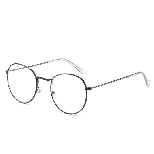 Gafas Redondas Retro de Metal con Espejo Literario Harajuku - Image 19
