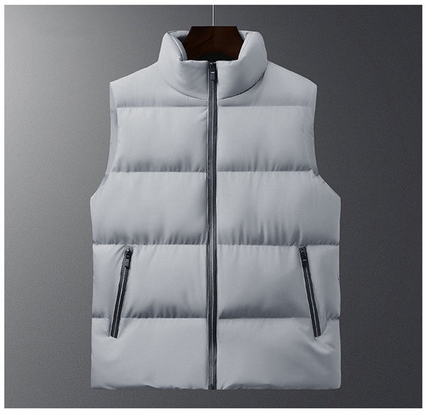 Chaleco Acolchado de Plumón para Hombre - Confort Otoño e Invierno