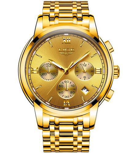 Reloj de Hombre Cuarzo Acero Inoxidable Automático Luminoso Resistente al Agua - Image 11