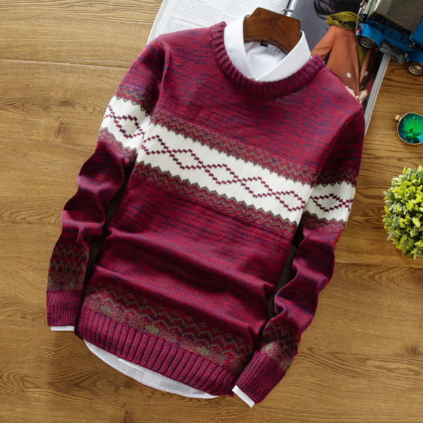 Suéter Casual para Hombre - Perfecto para Otoño e Invierno