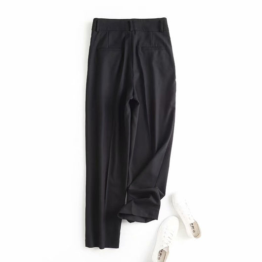 Pantalones Profesionales de Franela Recta - Image 5